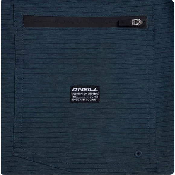 O'Neill Mens Crossover Hybrid Shorts Stretch 11" Inseam (Blue, Size 38) NWT - Picture 4 of 5